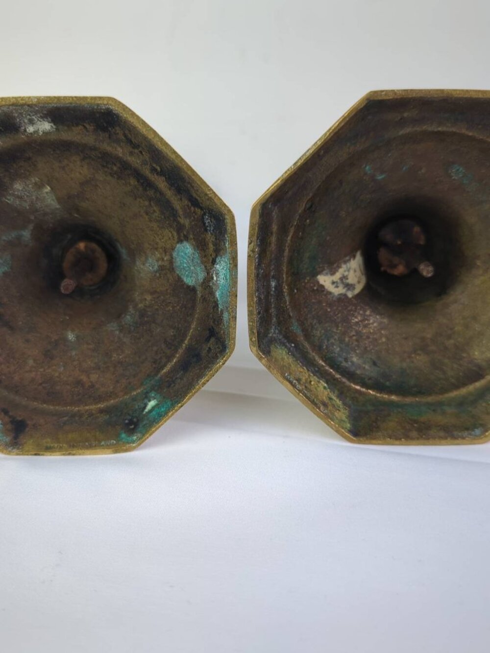 Brass Candlesticks - Picture 2 of 4